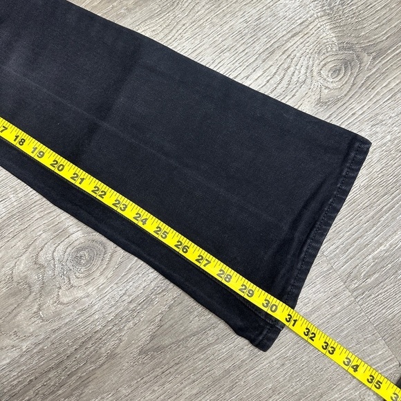 Old Navy Women’s High Waisted Flare Jeans Black Sz 2 - Picture 7 of 11